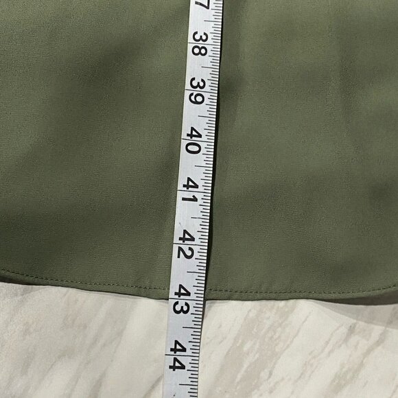 Nanette Lepore Shirt Dress Collared Puff Sleeve Pleated Tie Waist Size 14 NWT - Picture 9 of 11